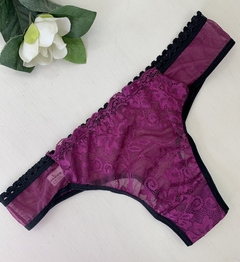 Conjunto Siena violeta y negro en internet