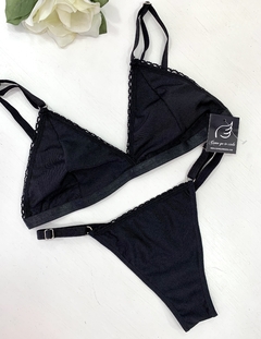 Conjunto Eva negro