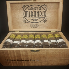 FRANCISCO DE MIRANDA PETIT ROBUSTO GORDO LINEA AMARILLA