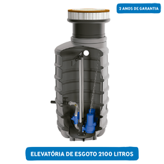 Elevatória de esgoto SANIFOS 2100 - 220V ou 380V , vazão até 40 m3/h - comprar online