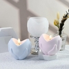 Molde Silicona Contenedor Porta Velas Manos Corazón Concreto - comprar online