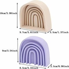 Molde Silicona Vela Arco Iris M2 en internet