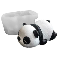 Molde Silicona Vela Oso Panda Dormido - comprar online