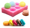 Molde Silicona Vela Macaron X 6 Cavidades