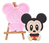 Molde Silicona Mickey Baby Fondant Porcelana Fria