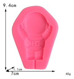 Molde Silicona Astronauta Fondant Porcelana Fria - comprar online