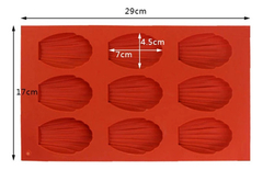 Molde Silicona Madeleine Madalenas en internet