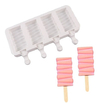 Molde Silicona Paleta Helado Maracaibo Ice Pop 4 Cavidades