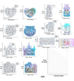 Molde Silicona Llaveros Laberinto Juegos Resina en internet
