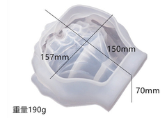 Molde Silicona Resina Epoxi Manos Multipropósito - comprar online