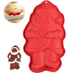 Molde Mini Torta Santa Claus Papa Noel Chocolate Navidad