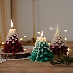 Molde Silicona Vela Navideña Pino Arbol De Navidad en internet