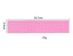 Molde Silicona Guarda Folk Puntilla Comestible - comprar online