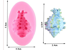 Molde Silicona Caracola Mediana Fondo Mar - comprar online