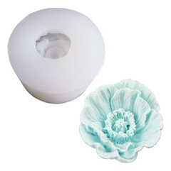 Molde Silicona Vela Flor De Amapola - tienda online