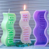 Molde Silicona Velas Ondeadas Be Kind - comprar online