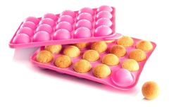 Molde Cake Pop De Silicona X20 + 20palitos - comprar online