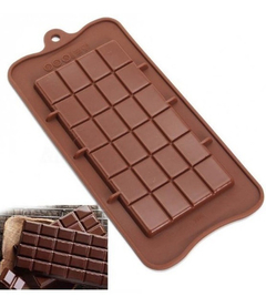 Molde Silicona Tableta Barra Chocolate - comprar online