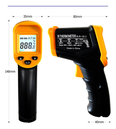 Termometro Digital Infrarrojo Laser Pirometro -32º A 380º C - comprar online