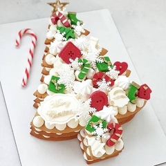 Cortante Arbolito Pino Navideño Torta Cookie Navideña Xl - comprar online