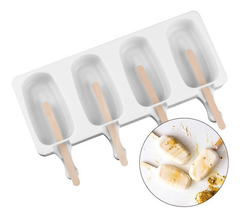 Molde De Silicona Paleta De Helado Classic Popsicle Ice Pop