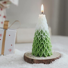 Molde Silicona Vela Arbol De Navidad Pino Navideño - comprar online