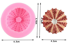 Molde Silicona Ostra Redonda Fondo De Mar - comprar online