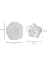 Molde Silicona Vela Flor Orquidea Fondant Porcelana en internet