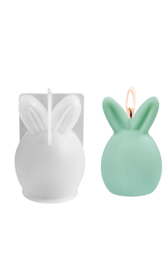 Molde Silicona Vela Huevo De Pascua Con Orejas De Conejo M1 - tienda online