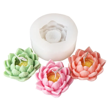 Molde Silicona Vela Flor De Loto M3 - comprar online