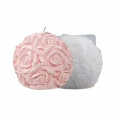 Molde Silicona Topiario Rosas 5 Cm Vela - comprar online