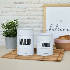 Juego de latas "MATERO" - comprar online