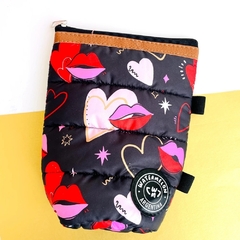 Funda de mate / guarda tutti matelasse estampada