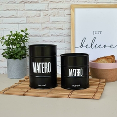 Juego de latas "MATERO"