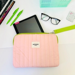 Funda de tablet matelasse rosa - comprar online