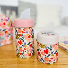 Set de latas de hojalata con pico vertedor plástico.