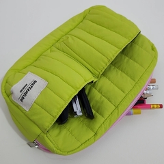 Necessaire matelasse con bolsillos - tienda online