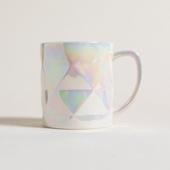 MUG DE PORCELANA ROMBOS PEARL 420 ML en internet