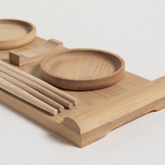 SET DE SUSHI PARA 2 BAMBOO OSAKA 30X10 CM - comprar online