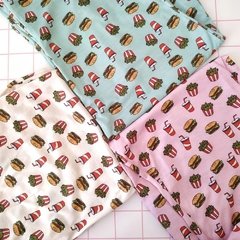 Pantalón Pijama Hamburguesa Rosa - comprar online