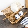 Secaplatos Plegable de bamboo