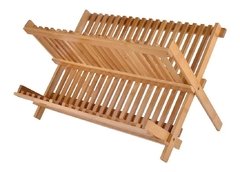 Secaplatos Plegable de bamboo - comprar online