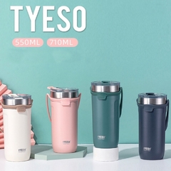 Vaso térmico de acero inoxidable Tyeso en internet