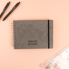 TRAVEL KIT ALL IN WORLDMAP NEGRO - comprar online