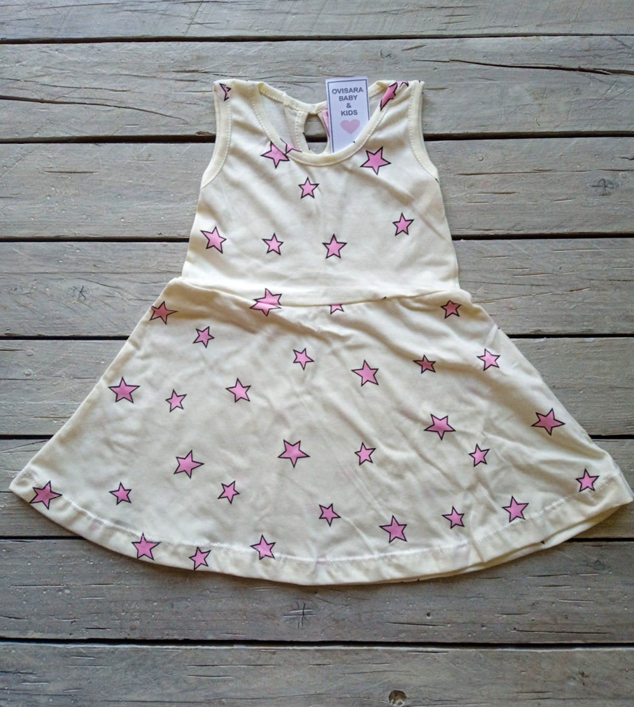 VESTIDO NENA VERANO ESTRELLAS Ovisara Baby Kids