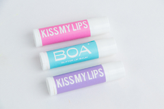 KISS MY LIPS - BALSAMO CON GLITTER ROSA (COLOR ROJO) - comprar online