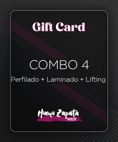 GIFT CARD - PERFILADO + LAMINADO + LIFTING