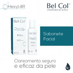 Kit Hexyl4R 1 Sabonete e 1 Fluído Clareador - Bel Col na internet