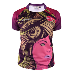 Camiseta Webb Ellis Estampada Mujer