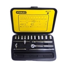 Soquete em Jogo 1/4 4-13Mm 18 Peças 86-117 Stanley - comprar online